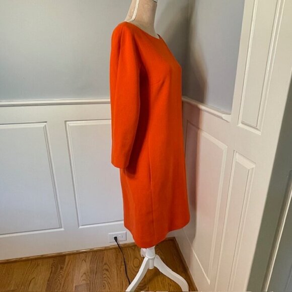 Michael Kors Wool Made in Italy MCM Minimalist Sheath Dress 8 $1590 - Picture 5 of 10